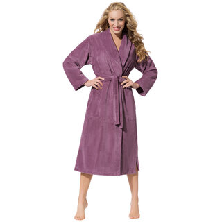 Morgenstern ANNA   Dames Badjas  altrosa XL