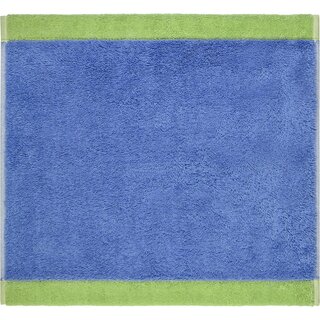 Cawo Lifestyle Splash Doubleface 7071 Gezichtsdoekje 30x30 capri/pistazie