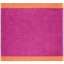 Cawö Cawo Lifestyle Splash Doubleface 7071 Handdoek 50x100 pink/mandarine