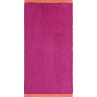 Cawo Lifestyle Splash Doubleface 7071 Douchelaken 70x140 pink/mandarine