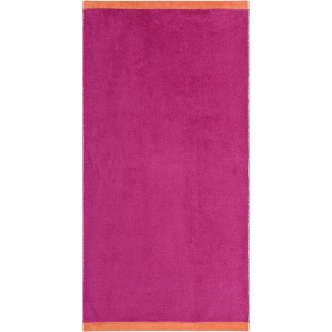 Cawo Lifestyle Splash Doubleface 7071 Douchelaken 70x140 pink/mandarine