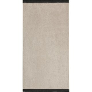 Cawo Lifestyle Splash Doubleface 7071 Handdoek 50x100 leinen/basalt