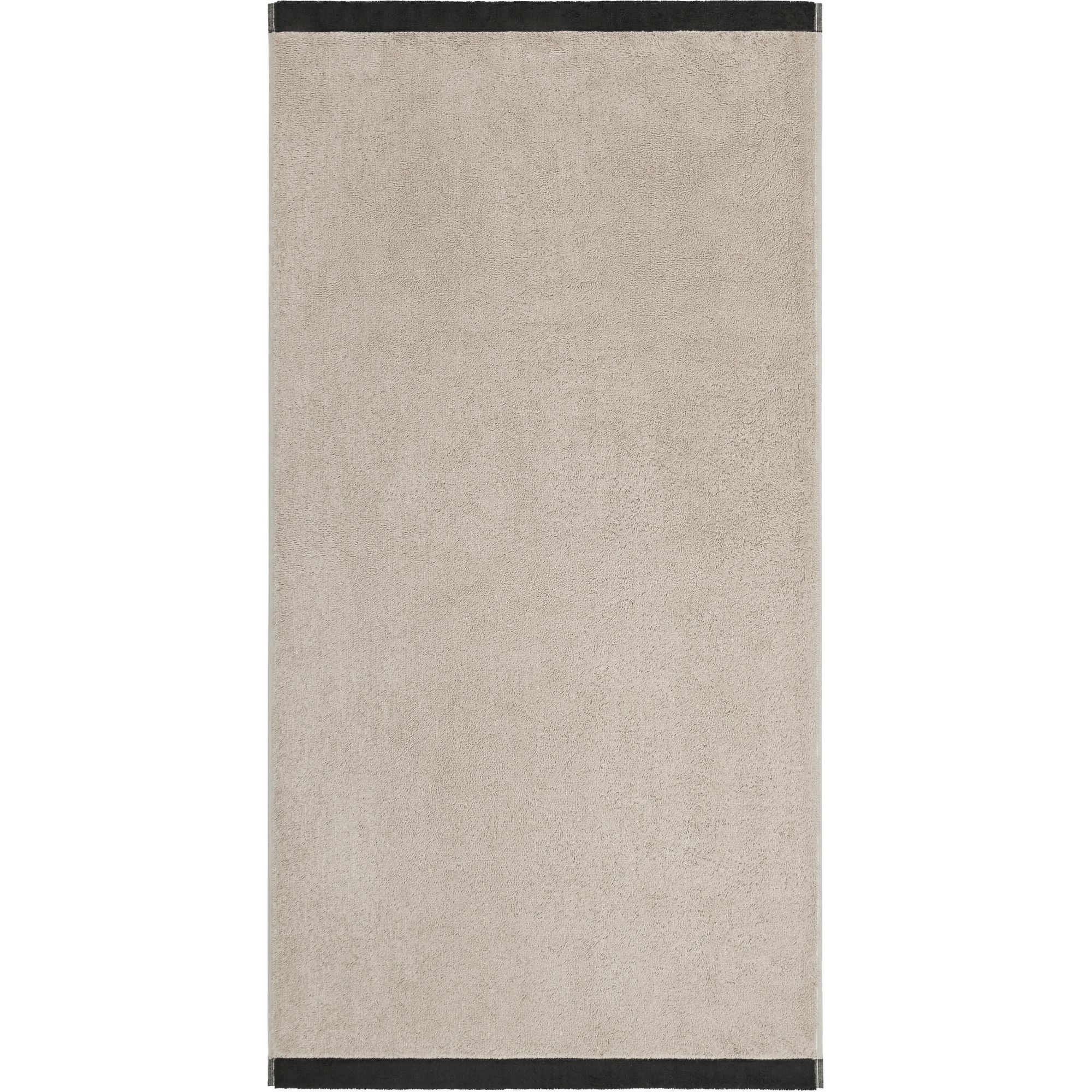 Cawö Cawo Lifestyle Splash Doubleface 7071 Handdoek 50x100 leinen/basalt