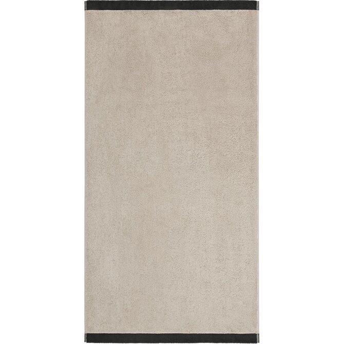 Cawo Lifestyle Splash Doubleface 7071 Douchelaken 70x140 leinen/basalt