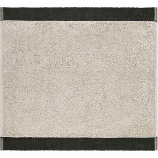 Cawo Lifestyle Splash Doubleface 7071 Gezichtsdoekje 30x30 leinen/basalt