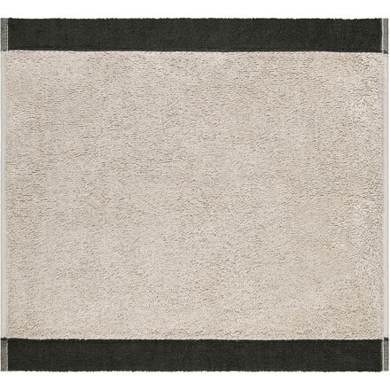 Cawo Lifestyle Splash Doubleface 7071 Gezichtsdoekje 30x30 leinen/basalt