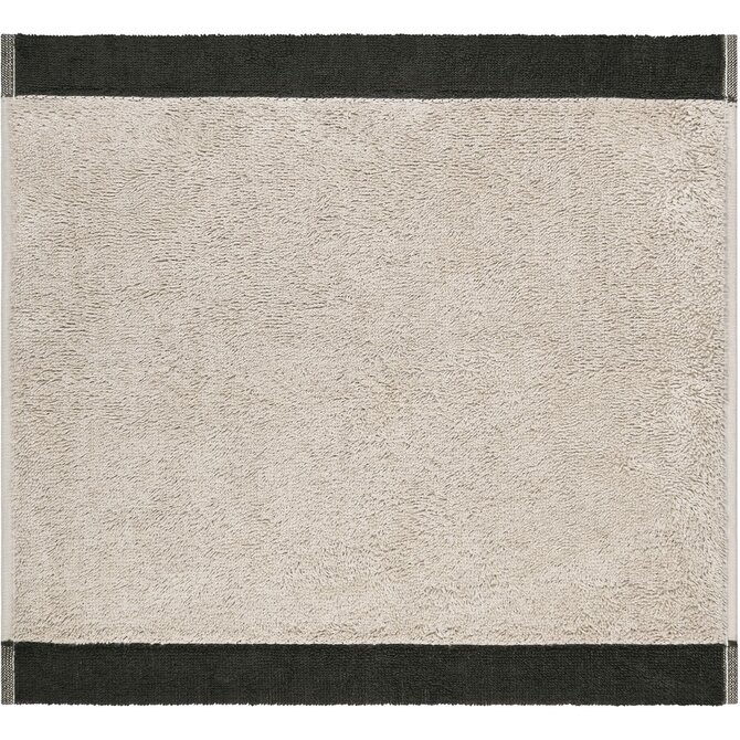 Cawo Lifestyle Splash Doubleface 7071 Gezichtsdoekje 30x30 leinen/basalt
