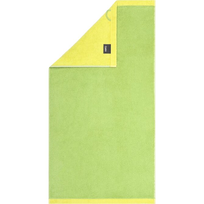 Cawo Lifestyle Splash Doubleface 7071 Handdoek 50x100 pistazie/lemon Cawo Lifestyle Splash Doubleface 7071 Handdoek 50x100 pistazie/lemon