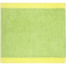 Cawö Cawo Lifestyle Splash Doubleface 7071 Washandje 16x22 pistazie/lemon