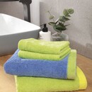 Cawö Cawo Lifestyle Splash Doubleface 7071 Gezichtsdoekje 30x30 pistazie/lemon