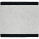 Cawö Cawo Lifestyle Splash Doubleface 7071 Handdoek 50x100 platin/schwarz