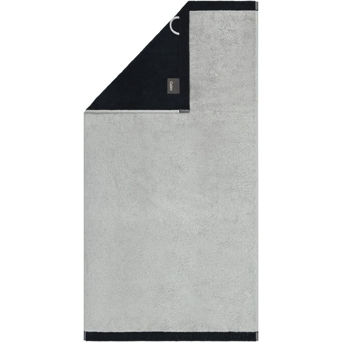 Cawo Lifestyle Splash Doubleface 7071 Gastendoekje 30x50 platin/schwarz Cawo Lifestyle Splash Doubleface 7071 Gastendoekje 30x50 platin/schwarz
