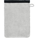 Cawö Cawo Lifestyle Splash Doubleface 7071 Washandje 16x22 platin/schwarz