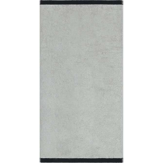 Cawo Lifestyle Splash Doubleface 7071 Washandje 16x22 platin/schwarz