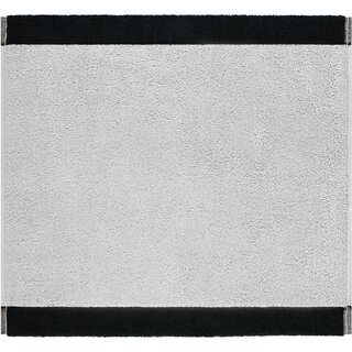 Cawo Lifestyle Splash Doubleface 7071 Gezichtsdoekje 30x30 platin/schwarz