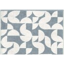 Cawö Cawo Studio gemustert 6251 Handdoek 50x100 nordic blue