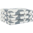 Cawö Cawo Studio gemustert 6251 Handdoek 50x100 nordic blue
