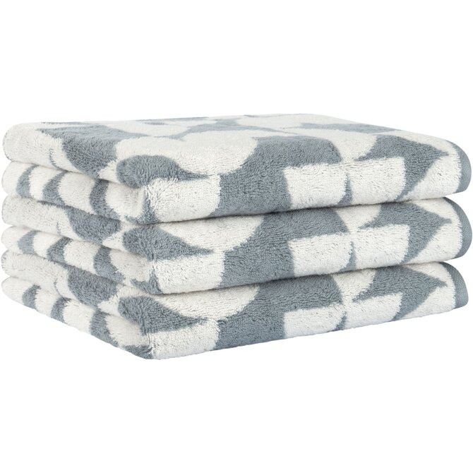 Cawo Studio gemustert 6251 Handdoek 50x100 nordic blue Cawo Studio gemustert 6251 Handdoek 50x100 nordic blue