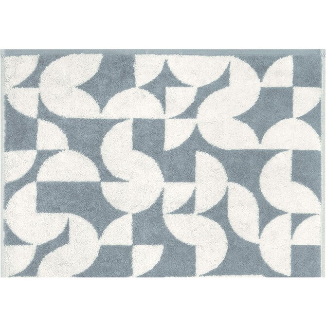 Cawo Studio gemustert 6251 Douchelaken 70x140 nordic blue