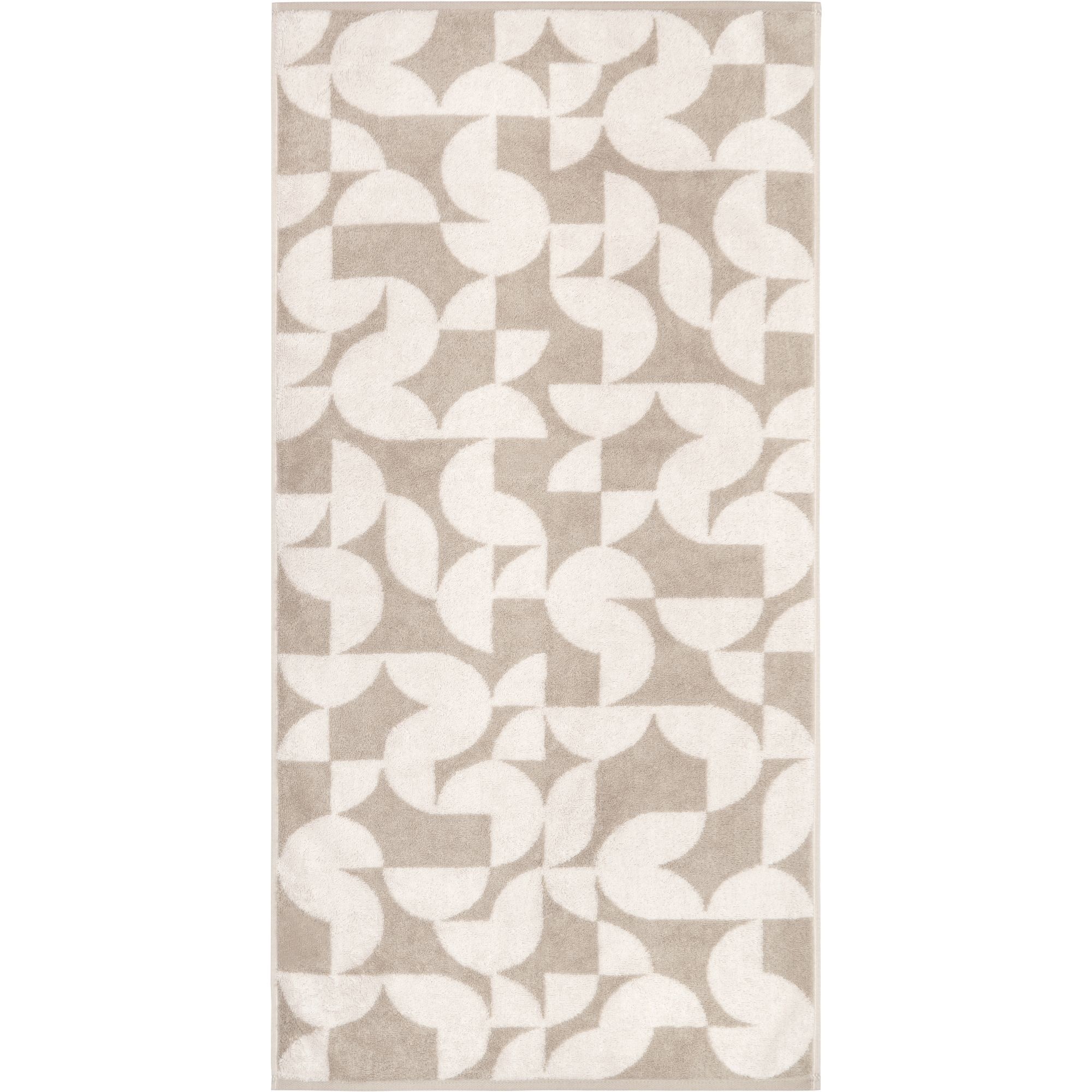 Cawö Cawo Studio gemustert 6251 Handdoek 50x100 leinen