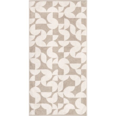 Cawo Studio gemustert 6251 Douchelaken 70x140 leinen