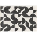 Cawö Cawo Studio gemustert 6251 Handdoek 50x100 anthrazit
