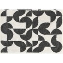 Cawö Cawo Studio gemustert 6251 Handdoek 50x100 anthrazit