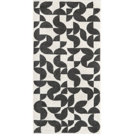 Cawo Studio gemustert 6251 Douchelaken 70x140 anthrazit