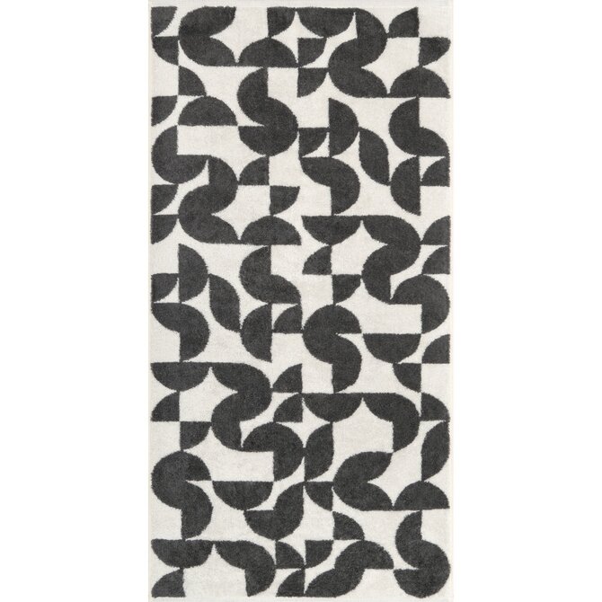 Cawo Studio gemustert 6251 Douchelaken 70x140 anthrazit Cawo Studio gemustert 6251 Douchelaken 70x140 anthrazit