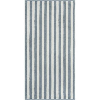 Cawo Studio Streifen 6252 Handdoek 50x100 nordic blue