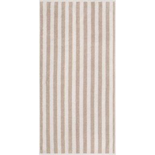Cawo Studio Streifen 6252 Handdoek 50x100 leinen