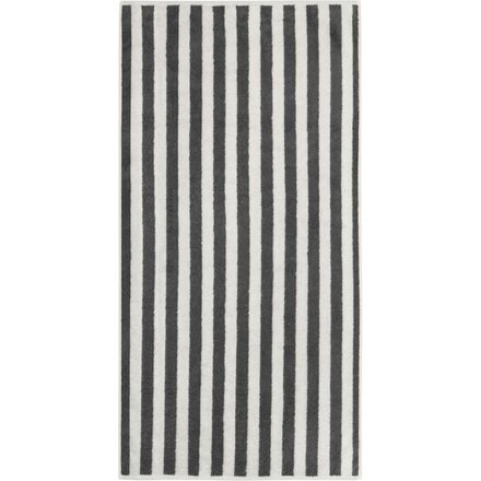 Cawo Studio Streifen 6252 Handdoek 50x100 anthrazit