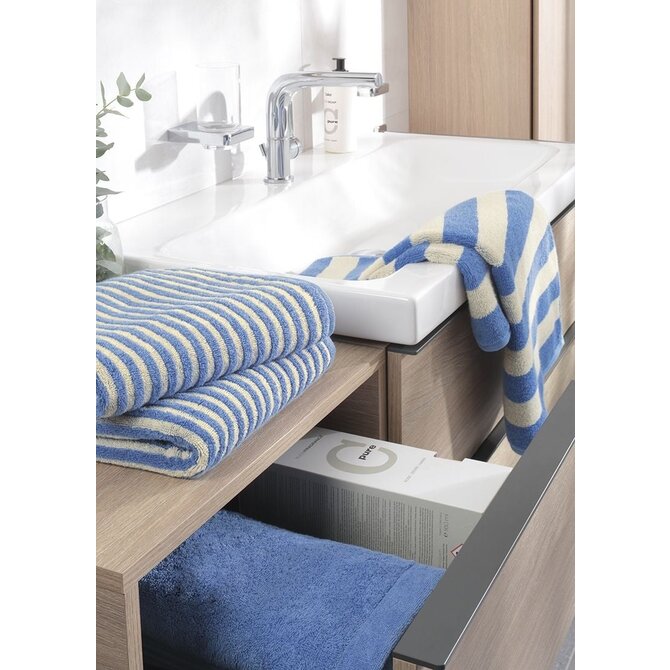 Cawo Lines Streifen 6255 Handdoek 50x100 capri Cawo Lines Streifen 6255 Handdoek 50x100 capri