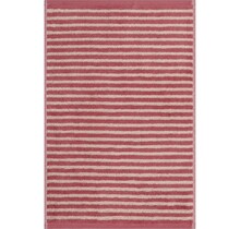 Cawo Lines Streifen 6255 Gastendoekje 30x50 beere