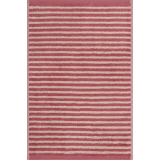 Cawo Lines Streifen 6255 Gastendoekje 30x50 beere