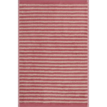 Cawo Lines Streifen 6255 Gastendoekje 30x50 beere