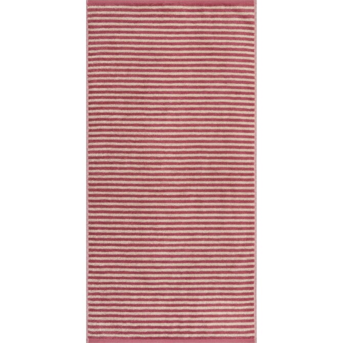 Cawo Lines Streifen 6255 Gastendoekje 30x50 beere