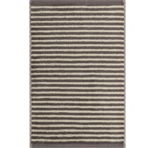 Cawo Lines Streifen 6255 Gastendoekje 30x50 pepper