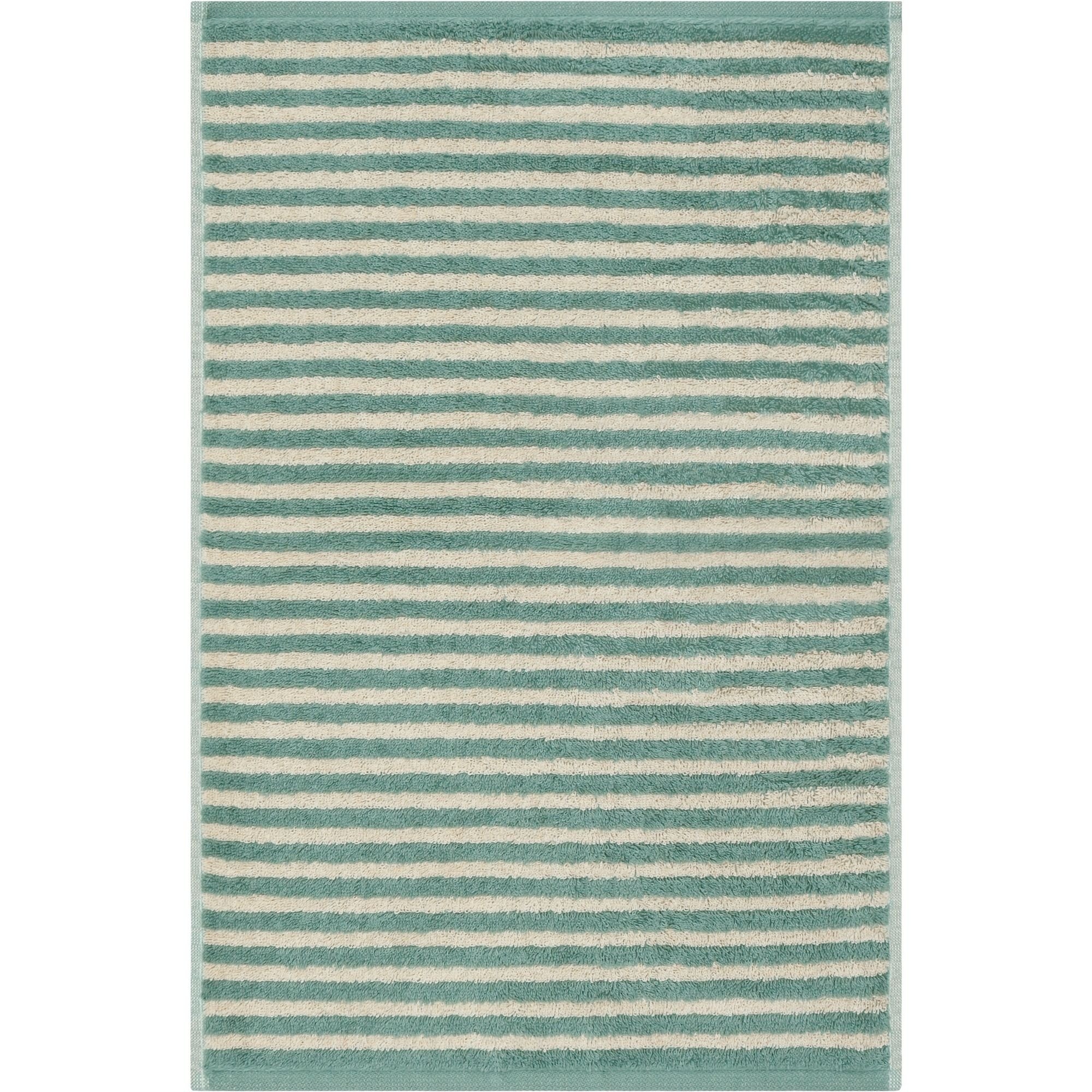 Cawö Cawo Lines Streifen 6255 Handdoek 50x100 fjord