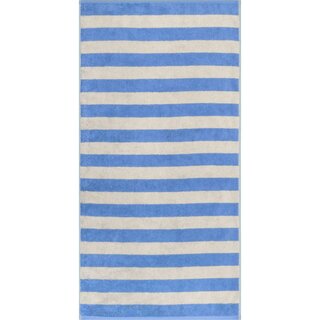 Cawo Lines Streifen 6256 Handdoek 50x100 capri