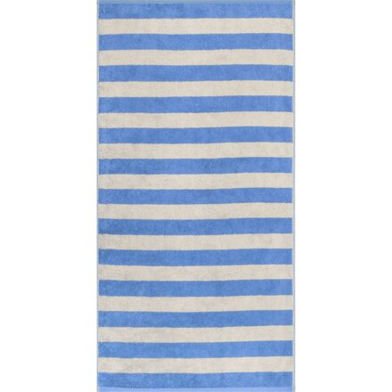Cawo Lines Streifen 6256 Handdoek 50x100 capri