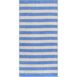 Cawo Lines Streifen 6256 Badlaken 80x150 capri