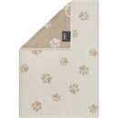Cawö Cawo We love Dogs gemustert 6247 Handdoek 50x100 natur/beige