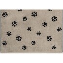 Cawö Cawo We love Dogs gemustert 6247 Badlaken 80x150 schwarz/beige