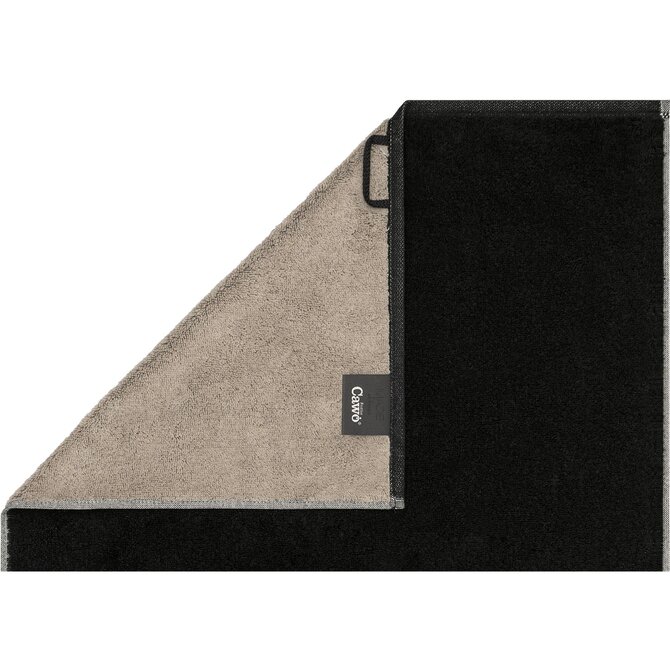 Cawo We love Dogs gemustert 6248 Gastendoekje 30x50 schwarz/beige Cawo We love Dogs gemustert 6248 Gastendoekje 30x50 schwarz/beige