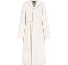 Cawo Home Dames Badjas met Capuchon 6219 natur S