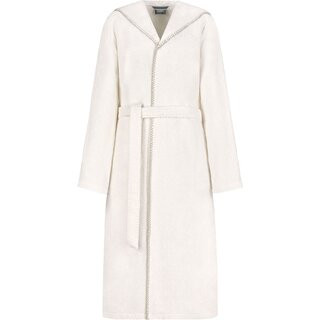 Cawo Home Dames Badjas met Capuchon 6219 natur S