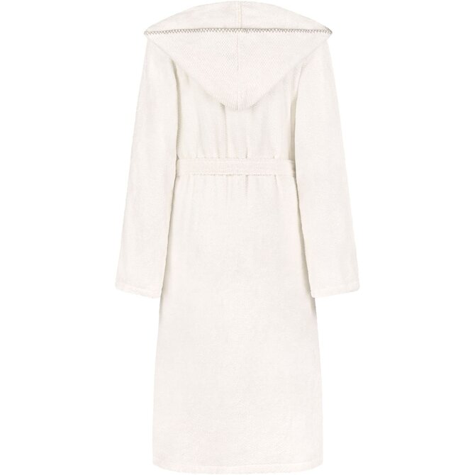Cawo Home Dames Badjas met Capuchon 6219 natur S Cawo Home Dames Badjas met Capuchon 6219 natur S