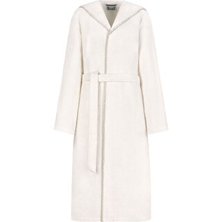 Cawo Home Dames Badjas met Capuchon 6219 natur L