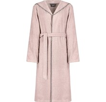 Cawo Home Dames Badjas met Capuchon 6219 puder XL